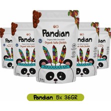 OG natural 5'li Pandian Organik Çocuk Çikolatası 36 Gr