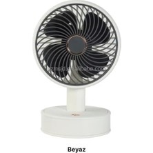 Norino Mini USB Şarjlı Kişisel Masaüstü Vantilatör - Ev ve Ofis Için Ideal