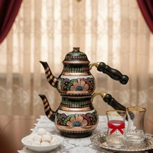 Bakır Mine Işleme Küçük Çaydanlık