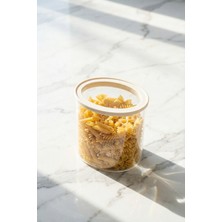 Acar Mirage Borosilikat Cam Kavanoz Krem - 1500 ml