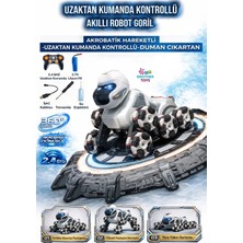 Brother Toys Buhar Çıkaran 8 Tekerlekli Full Fonksiyon Şarjlı Akrobat Uzaktan Kumandalı Goril Oyuncak Araba