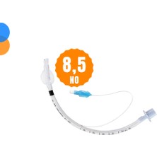Sağlıklı Yaşam Entübasyon Tüpü (Endotrakeal Tüp) Kaflı (Balonlu) No: 8,5