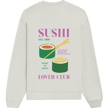 The Lucid Lab Roll With It Oversize Sweatshirt - Beyaz