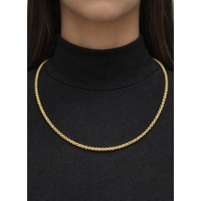 Kızılay Kuyumcusu 14 Ayar Altın Halat Modeli Zincir Kolye 3.63 gr 65 cm