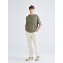 LC Waikiki Ekru Loose Fit Erkek Jean Pantolon