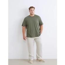 LC Waikiki Gri Rahat Kalıp Müslin Erkek Pantolon