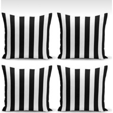 Lia Store Çiçek Desenli Dekoratif Kırlent Kılıfı