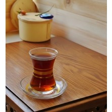 Decostyle Eleven Dekor Yaldızlı Ince Belli Çay Takımı 12 Parça