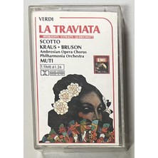EMI Verdi La Traviata Kaset