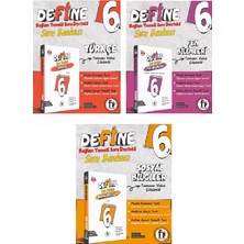 Günay Yayınları Fi Yayınları 6. Sınıf Define Türkçe + Fen + Sosyal Soru Bankası