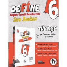 Günay Yayınları Fi Yayınları 6. Sınıf Define Türkçe Soru Bankası