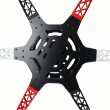 Motorobit F550 Hexacopter Frame Gövdesi Renkli Kollar ile Güçlü ve Dayanıklı Yapı