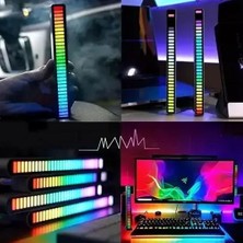 Norino Rgb Sese Duyarlı Taşınabilir Ekolayzer LED Çubuk