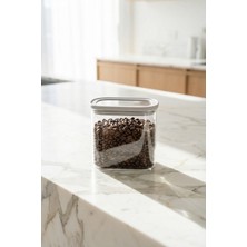 Acar Mirage Borosilikat Cam Kavanoz Gri - 650 ml