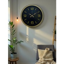 Mey İthalat Mey Ithalat® 40 cm Metal Eskitme Vintage Duvar Saati