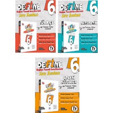 Günay Yayınları Fi Yayınları 6. Sınıf Define Türkçe + Matematik + Sosyal Soru Bankası