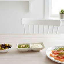 Külsan 25217.WG - Happy Chef Terra 3'lü Minimal Sosluk 17,5x8,7 cm - H.3,4 Cm, Thermoset Melamin