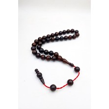 İbrahim Altıntaş Pelesenk Ağacı Tespih Koyu Kahverengi – Premium Kalite Hediyelik Tesbih