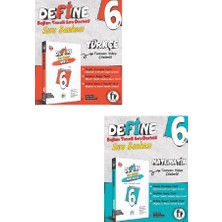 Günay Yayınları Fi Yayınları 6. Sınıf Define Matematik + Türkçe Soru Bankası