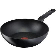 Tefal Ti̇tani̇um Force 3x Wok Tava 28 cm