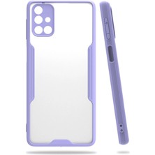 Eternal Trend  Samsung Galaxy M31S Kılıf Platin Silikon - Lila 95421