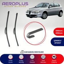 Aeroplus Alfa Romeo 147 2000-2005 Muz Silecek Takımı