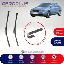 Aeroplus Audi A3 1996-2003 Muz Silecek Takımı