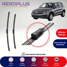 Aeroplus VW Tiguan 2007-2017 Muz Silecek Takımı
