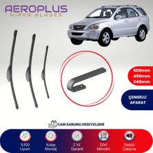 Aeroplus Kia Sorento 2002-2009 Ön Arka Muz Silecek Takımı