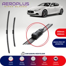 Aeroplus Maserati Ghibli 2013-2024 Muz Silecek Takımı