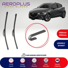 Aeroplus Mazda 2 2014-2022 Muz Silecek Takımı