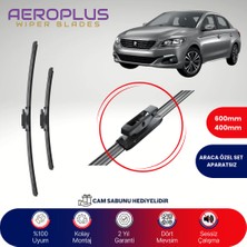Aeroplus Peugeot 301 2012-2020 Muz Silecek Takımı