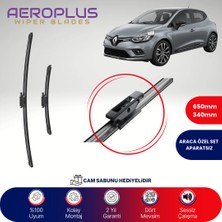 Aeroplus Renault Clio 4 2012-2019 Muz Silecek Takımı