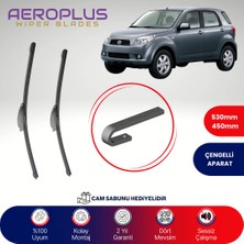 Aeroplus Daihatsu Terios 2006-2017 Muz Silecek Takımı