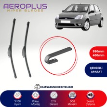 Aeroplus Ford Fiesta 2001-2008 Muz Silecek Takımı