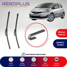 Aeroplus Honda Jazz 2008-2015 Muz Silecek Takımı