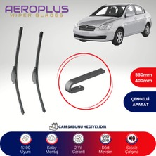 Aeroplus Hyundai Accent Era 2006-2012 Muz Silecek Takımı