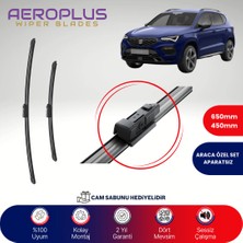 Aeroplus Seat Ateca 2016-2022 Muz Silecek Takımı