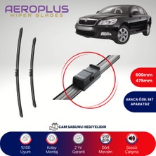 Aeroplus Skoda Octavia 2 2004-2013 Muz Silecek Takımı