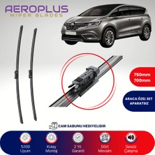 Aeroplus Renault Espace 5 2015-2023 Muz Silecek Takımı