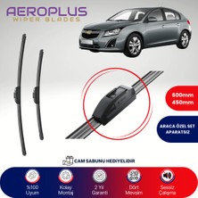 Aeroplus Chevrolet Cruze HB 2009-2014 Muz Silecek Takımı