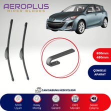Aeroplus Mazda 3 2009-2013 Muz Silecek Takımı