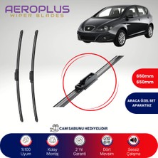 Aeroplus Seat Altea 2004-2008 Muz Silecek Takımı