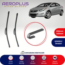 Aeroplus Hyundai Elantra 2011-2015 Muz Silecek Takımı