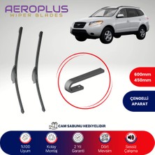 Aeroplus Hyundai Santa Fe 2006-2012 Muz Silecek Takımı