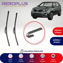 Aeroplus Kia Sorento 2009-2014 Muz Silecek Takımı