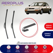 Aeroplus Mazda 323 1998-2003 Muz Silecek Takımı