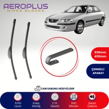 Aeroplus Mazda 626 1997-2002 Muz Silecek Takımı