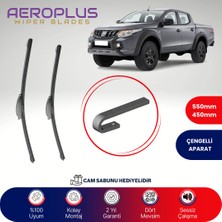 Aeroplus Mitsubishi L 200 2015-2022 Muz Silecek Takımı
