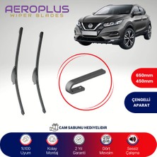 Aeroplus Nissan Qashqai 2014-2020 Muz Silecek Takımı